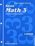 Math 3 An Incremental Development Set Student Workbooks Part One And Two Plus Flashcards Saxon Math Grade 3