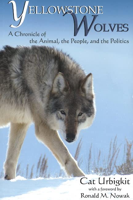 Yellowstone Wolves book cover