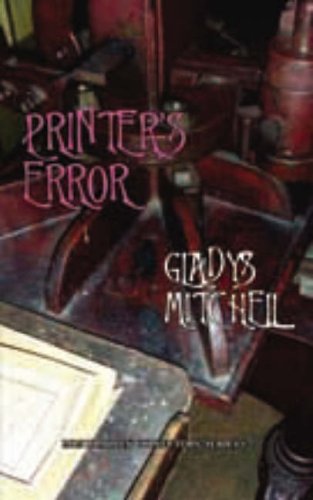 Printer's Error book cover