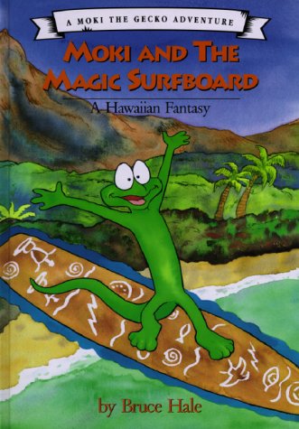 Moki and the Magic Surfboard book cover
