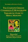 The Complete German Commission E Monographs: Therapeutic Guide to Herbal Medicines