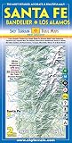Santa Fe Bandelier Los Alamos Trail Map 2nd Edition