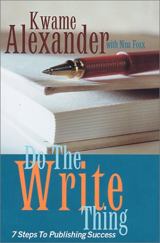 Do the Write Thing book cover