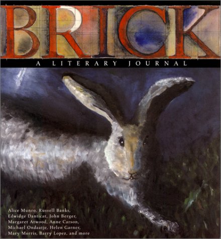 Brick: A Literary Journal, Fall 2000 book cover