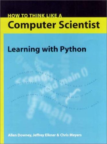 How to Think Like a (Python) Programmer