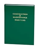 Construction Maintenance Daily Log 7in X 10in