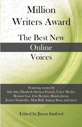 Million Writers Award book cover