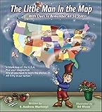 The Little Man In The Map With Clues To Remember All 50 States