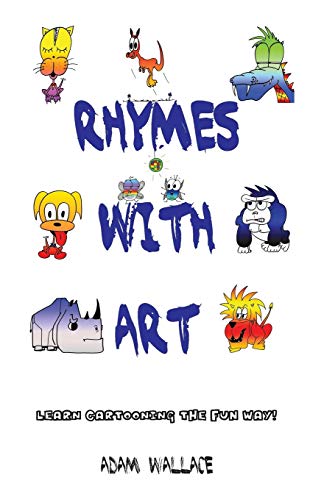 Rhymes with Art - Learn Cartooning the Fun Way book cover
