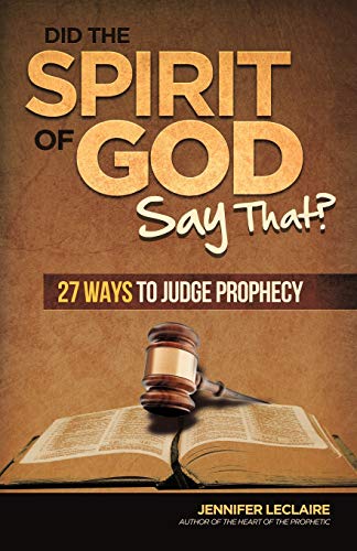Did the Spirit of God Say That? book cover
