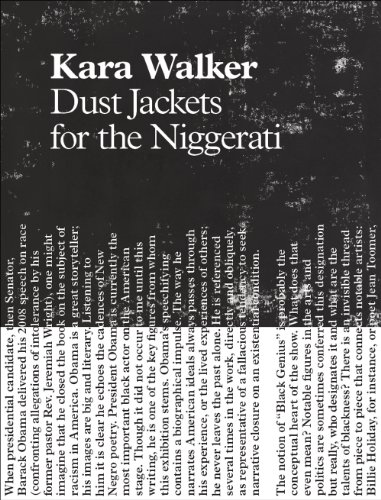 Kara Walker: Dust Jackets for the Niggerati book cover