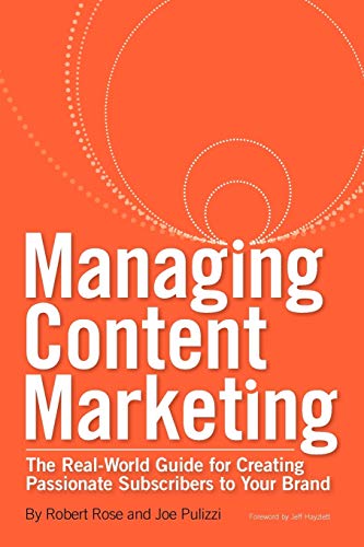 Managing Content Marketing book cover