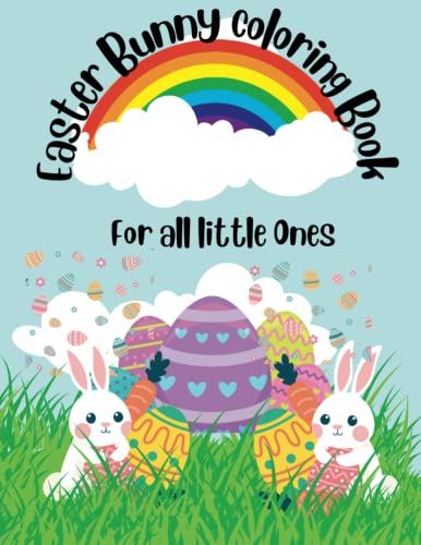 Cover of Easter Bunny Coloring Book for Toddlers