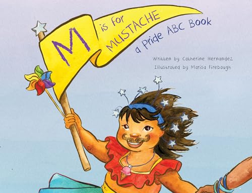 M is for Mustache book cover