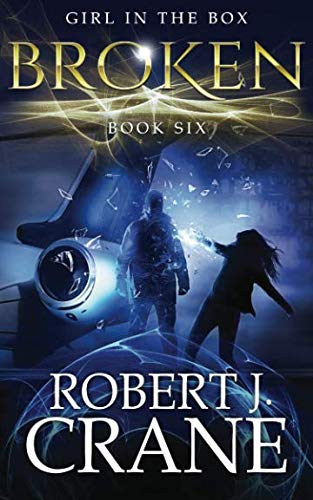 Broken book cover