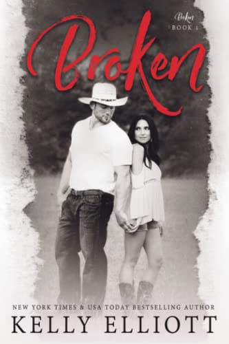 Broken book cover