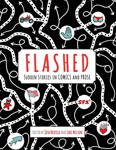 Flashed book cover