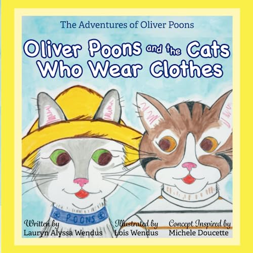 Cover of Oliver Poons and the Cats Who Wear Clothes