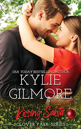 Kissing Santa book cover
