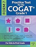 Practice Test For The Cogat Grade 1 Form 7 Level 7 Gifted And Talented Test Prep For First Grade Cogat Grade 1 Practice Test Cogat Form 7 Grade 1 One Gifted And Talented Workbooks Grade 1