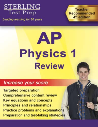 Sterling Test Prep AP Physics 1 Review cover