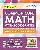 Argo Brothers Math Workbook Grade 2 Common Core Multiple Choice 2nd Grade