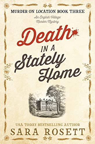 Death in a Stately Home book cover
