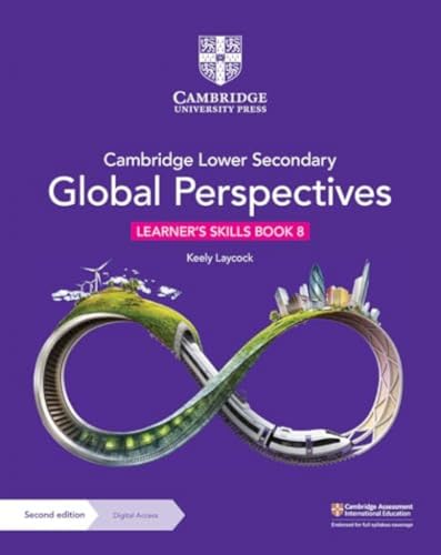 Cover of Cambridge Lower Secondary Global Perspectives Learner's Skills Book 8 with Digital Access (1 Year)