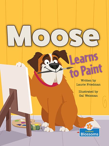 Moose Learns to Paint book cover
