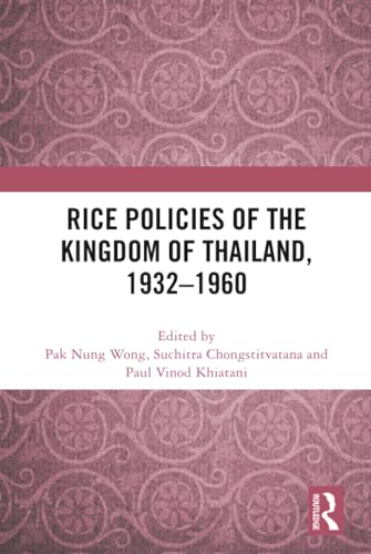 Rice policies of the Kingdom of Thailand, 1932-1960