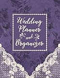Wedding Planner And Organizer Vintage Purple Lace And Pearls Wedding Planning Organizer With Detailed Worksheets Budget Planner Guest Lists Seating Charts Checklists And More