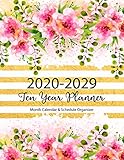 Ten Year Planner 20202029 120 Month Calendar Time Management 10 Year Monthly Planner Schedule Organizer Agenda Journal 10 Year Journal 20202029