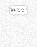 Bill Payments Tracker Simple Monthly Bill Payments Checklist Organizer Planner Log Book Money Debt Tracker Keeper Budgeting Financial Planning Journal Notebook