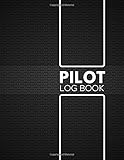 Pilot Logbook Pilot Flight Log Book Safety Sheets Aviation Log Book Crew Record Book Unmanned Aircraft System Gifts For Amateur And Professional Aviation Officers 85 X 11 With 110 Pages