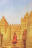 Notebook African Woman In Djenn Mali Watercolor Painting Beautiful College Ruled Composition Journal To Write In Artistic Blank Lined Notebook For Taking Notes Journaling Or Even Doodling