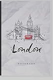 London Notebook London England Gift Notebook Journal For Your Stories Related To Your England Trip Or Life Style