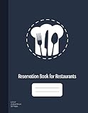 Reservation Book For Restaurants 2019 365 Day Guest Booking Diary Hostess Table Log Journal Restaurant Reservation Logbook Reservations Notebook 365 Pages 85x11