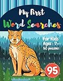 My First Word Searches 50 Large Print Word Search Puzzles Wordsearch Books For Kids Activity Workbooks Ages 7 8 9 Tiger Design Vol95 Kids Word Search Books