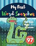 My First Word Searches 50 Large Print Word Search Puzzles Word Search For 8 Year Olds Activity Workbooks Ages 7 8 9 Snake Design Vol97 Kids Word Search Books