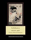 Ichikawa Asian Art Cross Stitch Pattern
