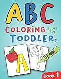 Abc Coloring Books For Toddlers Book1 A To Z Coloring Sheets Jumbo Alphabet Coloring Pages For Preschoolers Abc Coloring Sheets For Kids Ages 24 Toddlers And Kindergarten A To Z Coloring Pages