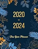 20202024 Five Year Planner 20202024 Planner Monthly Schedule Organizer Agenda Planner For The Next Five Years Appointment Notebook Monthly Planner Action Day Passion Goal Setting