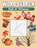 Word Search Fall Winter Large Print Word Find Puzzles