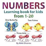 Numbers 120 Learning Book For Kids Early Learning Picture Book For Preschoolers Girls Boys Ages 35