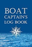 Boat Captains Log Book Boating Excursion Journal Record And Expense Tracker
