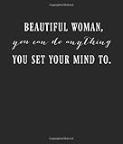 Beautiful Woman You Can Do Anything You Set Your Mind To 2020 Planner Weekly Daily Monthly Calendar Expense Tracker To Do Lists Habit Tracker 52 Planner Gratitude Journalnotebook Diary