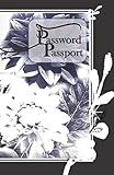 Passport Password Internet Address Password Keeper Logbook Petals Butterfly Black White Customize Page Organizer Notebook Tracker With Alpha Tab Tips5x7 140 Page 70 Sheet