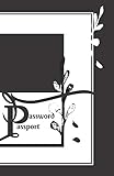 Password Passport Black White Password Book With Alphabet Tabsjournal With Az Tabsdiary Index For Girls Boyscustomize Page Organizer Notebook Tips Banking Info5x7 140 Page 70 Sheet