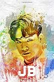 Jb Got7 Member Color Splatter Art 100 Page 6 X 9 Blank Lined Notebook Kpop Igot7 Merch Journal Book