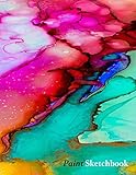 Sketchbook Beautiful Paint Theme Cover Kids And Adults Drawing And Writing Blank Page Sketch Book Journal To Create For Personal Artwork Comics Doodles And More
